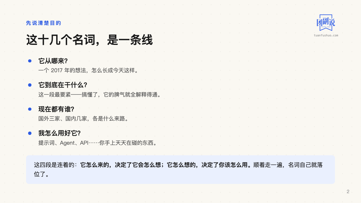 AI 上手：搞懂这些名词 · 第 2 页（共 23 页）