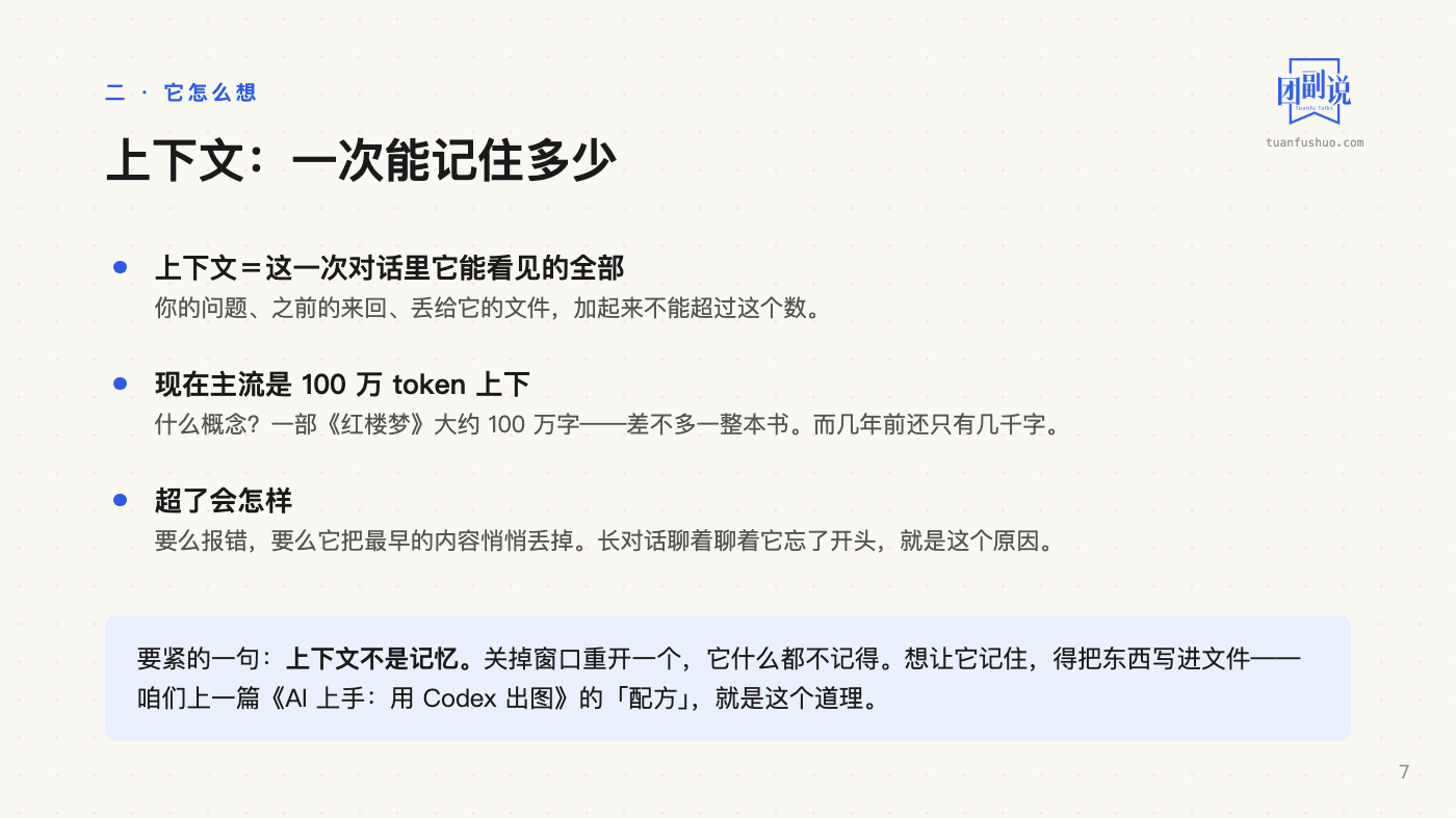 AI 上手：搞懂这些名词 · 第 7 页（共 23 页）