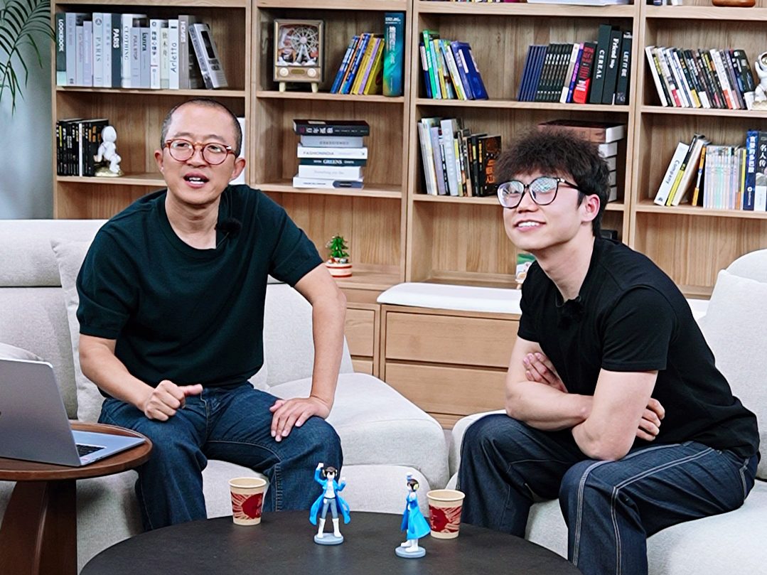 团副与涛涛老师在直播间对谈